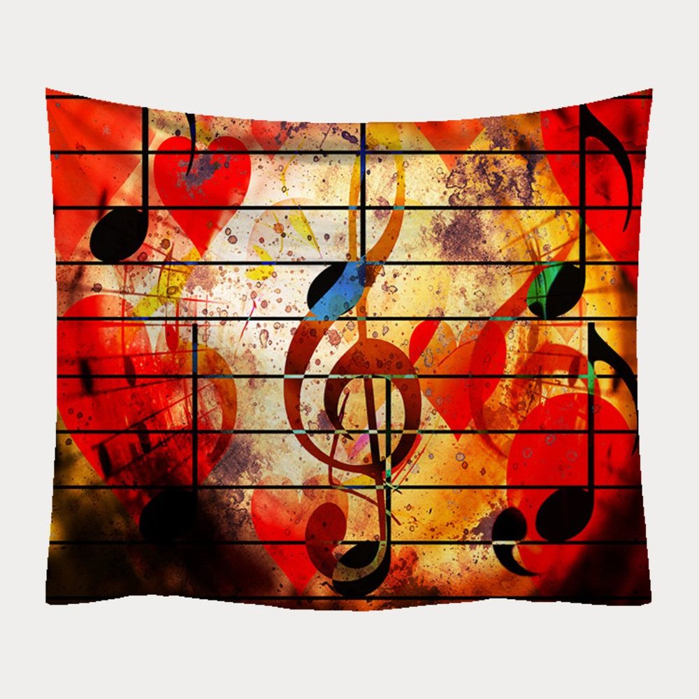 Musical Note Tapestry